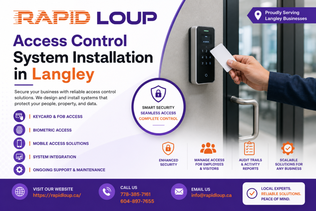 Access Control System Installation in Langley